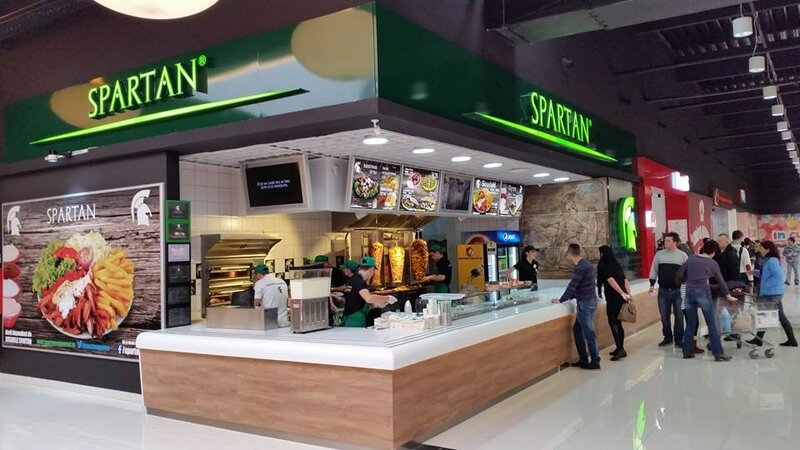 Spartan - Restaurant fast food, cu specific grecesc